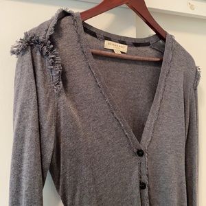 Burberry London Cashmere cardigan.